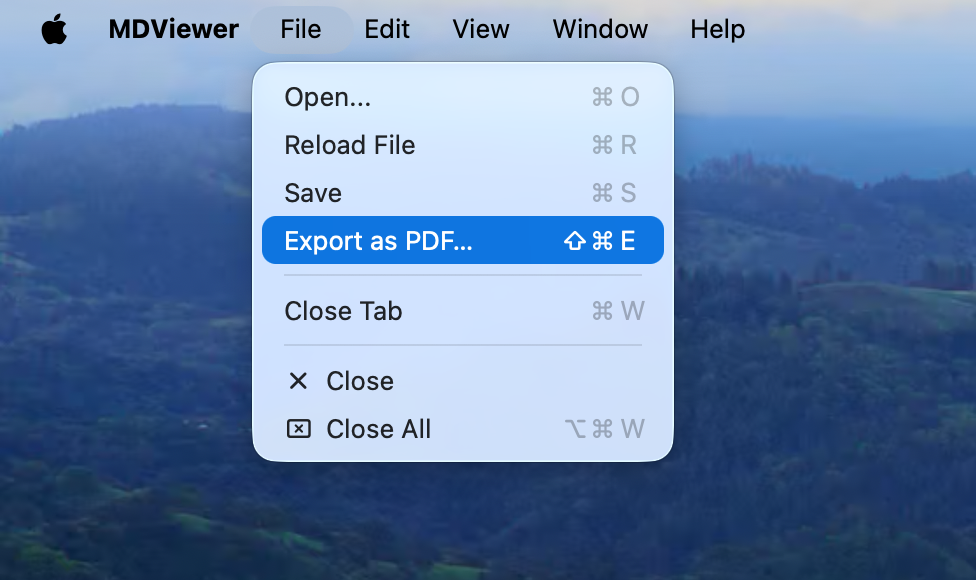 Export markdown to PDF on Mac with smart pagination