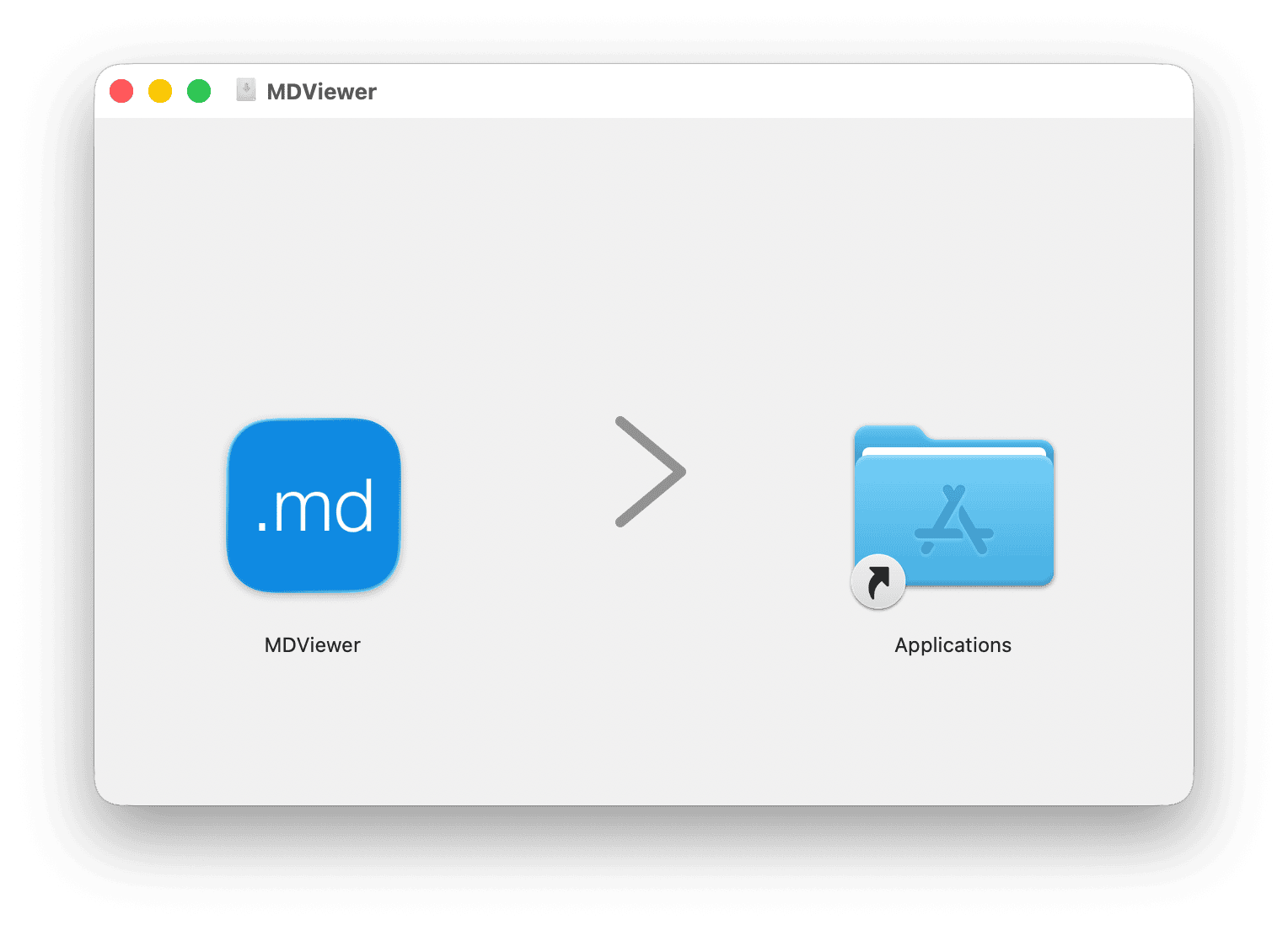 Set MDViewer as default markdown app on Mac